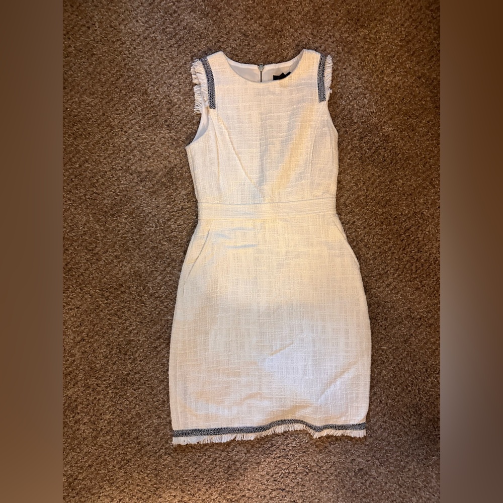 JCrew White Dress